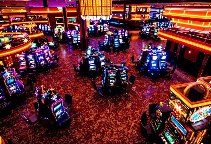 Tampilan permainan slot Mega Moolah di platform autoslot menampilkan simbol tema Afrika